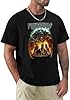 Powerwolf T Shirt Mens Fashion Shirt Cotton Tee Shirts Short Sleeve Black #1