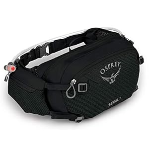Osprey Seral 7 Lumbar Bike Hydration Pack , Black