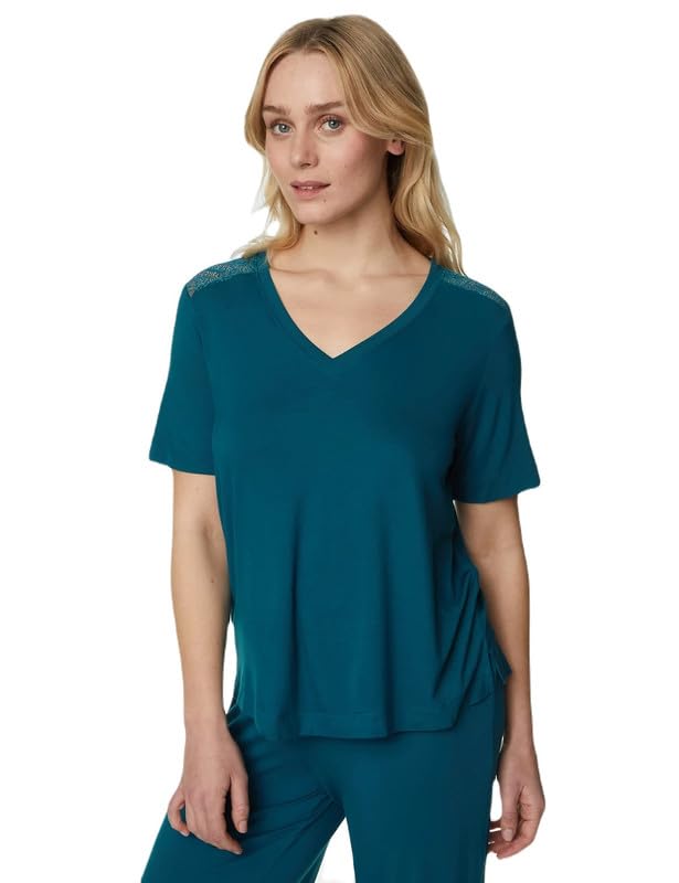 Image of Marks & Spencer Women's Pyjama Regular Fit Top