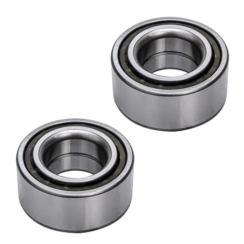 Image of Detroit Axle - 2pc Rear Wheel Bearings for 1988-1991 Toyota Camry 2001-2003 Highlander 1999-2003 Lexus RX300 1988-1993 Celica 1985-1989 MR2, Wheel Press Bearings Replacement