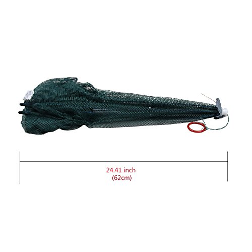 image for ICE SEA Foldable Fishing Net Landing Net Trap Cast Dip Cage for Fish S