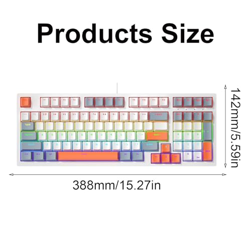 Clavier mécanique 98 touches : la solution confort pour ordinateur