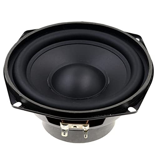 MLWSKERTY 5.25Inch 25W Woofer 4Ohm Subwoofer Speakers Music Bass Column Loudspeaker for Home Theater