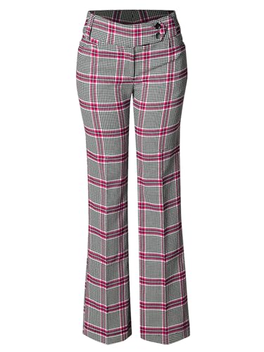 Design by Olivia Women's Ultra Stretch Comfy Millennium Bootcut Dress Pants Work Business Office Trousers
