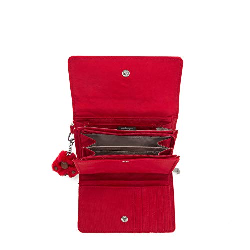 Kipling Pixi Medium Organizer Wallet Cherry Tonal2