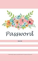 Password Book : Pink Premium Logbook, Journal, Recorder for Usernames and Passwords 179059393X Book Cover