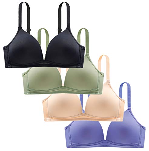 Young Girls Training Bras Triangle Cup Bralette Bra Breathe Bra