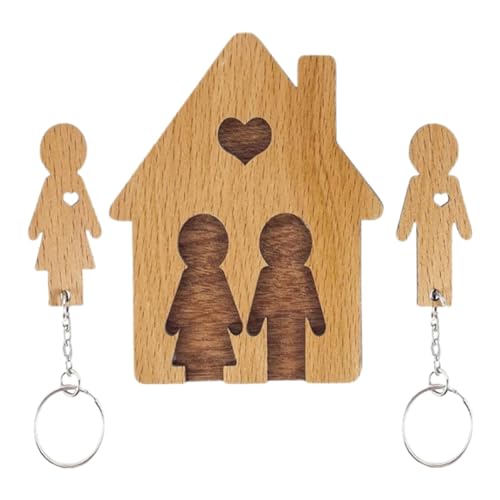 Cuelga Llaves Pared Madera Marca Wezalget