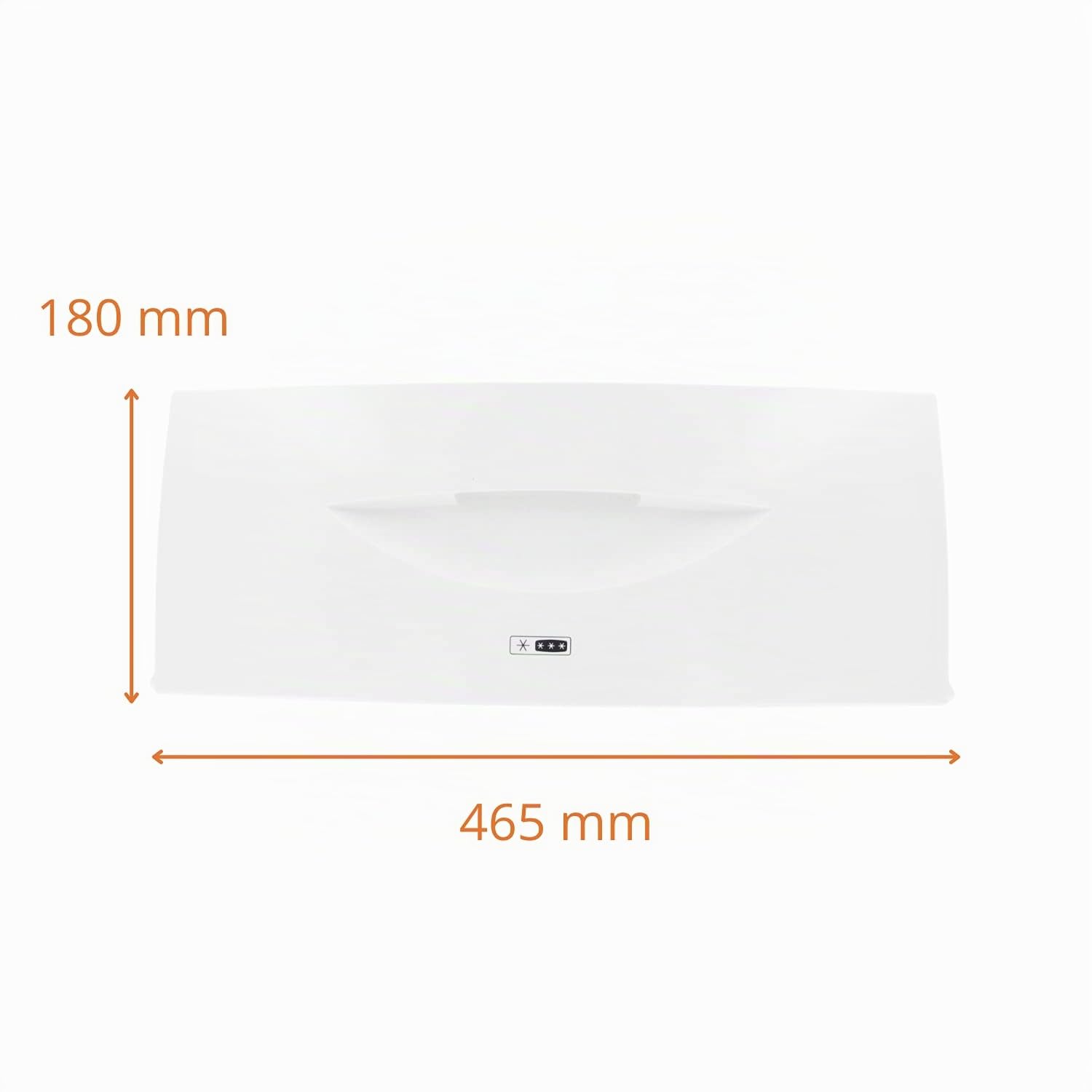 DL-pro Sportello Porta congelatore adatto per Bauknecht Whirlpool Ignis Ikea 481241619514 frigorifero congelatore