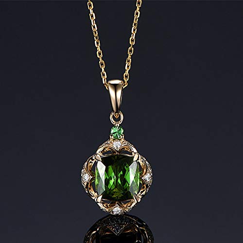 Collier émeraude en argent 925 de prestige pour sublimer le décolleté