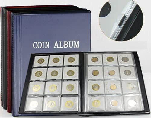 Soportes para álbumes de monedas para coleccionistas, suministros de colección de monedas de Penny Monedas, libro de monedas de cartón para