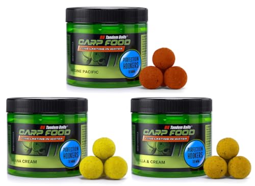 Tandem Baits Monster Cat Big Boilies Boilies di Siluro Pesce Pesce e Cancro Esche da Pesca Cibo per Pesci Gatto Accessori da Pesca 30 mm 330 g