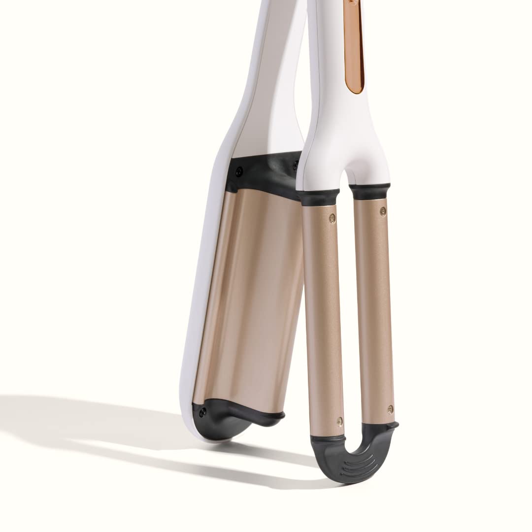 Nala Waver - Piastra triferro per onde professionali 19mm. Beach Waves Ferro ondulato per capelli. Ferro arricciacapelli in ceramica. Diverse impostazioni temperatura. Riscaldamento rapido.