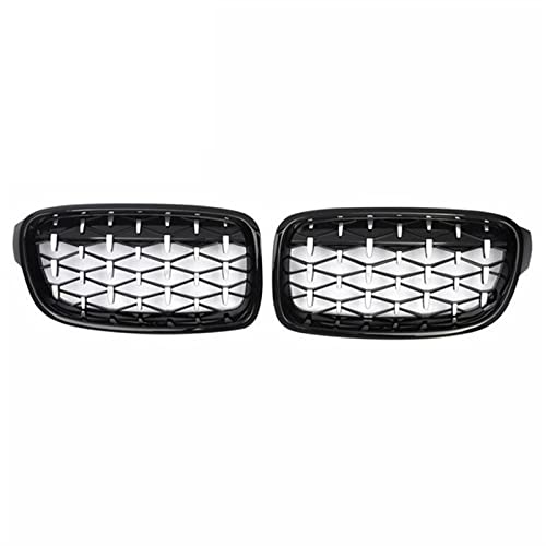 Grilles de calandre diamant chromé pour BMW Série 3 F30 F31 2012-2018