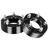 YIZBAP 2PCS 6x5.5 to 5x5 Wheel Adapters for Grand Cherokee Wheels on Silverado 1500 Vehicle, 2 inch 6x139.7mm to 5x127mm Wheel adapters 108mm Hub bore with M14x1.5 Studs