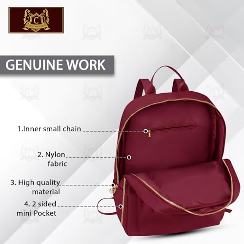 Image of Bags for Women & Girls | Stylish Shoulder Sling Handbag with 13 Inch Laptop Compartment | Office Travel College Daily-Use Corporate Backpack for Work & Casual Use