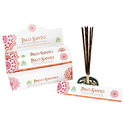 Image of Himalaya Premium Incense Sticks for Everyday Use | Aroma Fragrance Sticks | Pooja Room Items for Home & Prayers | Freshness Positive Energy (Polo Santo) (Pack of 12, Each of 15 GM)
