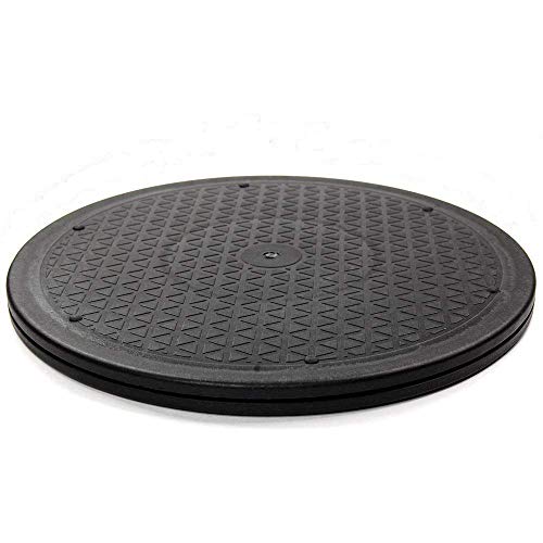 Leadleds 12“ Op zwaar werk berekende Roterende Draaibare Vertoningstribune met Staalkogellager voor Binnen/openluchtgebruik met Monitor/tv/draaitafel/luie Susan …