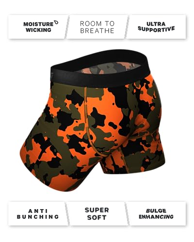 Shinesty Hammock Support Mens Pouch Underwear | Boxer Briefs with Fly | 2 Pack4