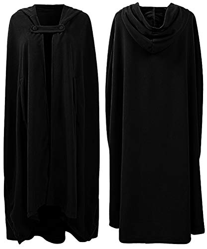 futurino Women Gothic Hooded Open Front Poncho Cape Coat Outwear Jacket Cloak3