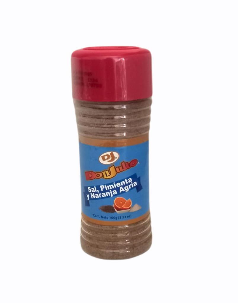 GenericDON JULIO SALT, PEPPER AND SOUR ORANGE 3.35 OZ SAL, PIMIENTA Y NARANJA AGRIA