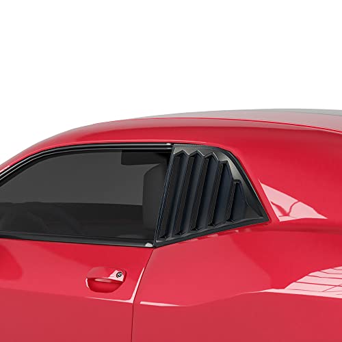 Vicrez LV Quarter Window Louvers vz100861 For Dodge Challenger SRT Hellcat 2008-2019