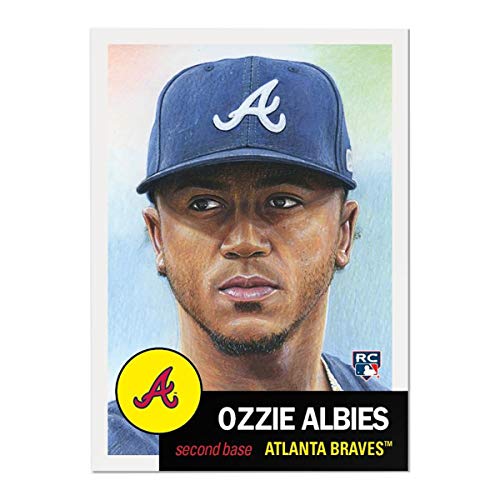 Preisvergleich Produktbild MLB Atlanta Braves #32 Ozzie Albies Topps Living Set Card