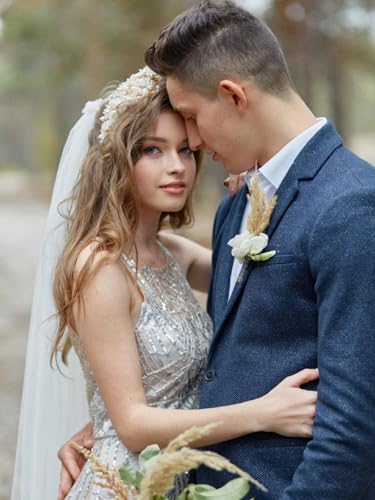 Mens Suit 3 Pieces Slim Fit Tweed Herringbone Retro Wool Suits Groom Tuxedos Prom Wedding Suits Jacket Blazer Vest Pants Sets2