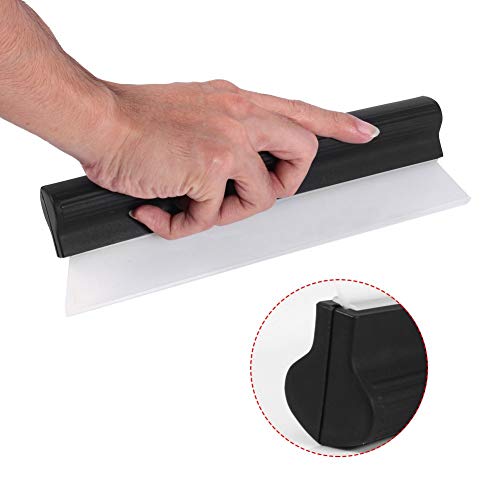 Water Blade Super Flexible Silicone Squeegee for Car Windows Clean or Home Use best for Automotive or Bathroom Drying - Afbeelding 3