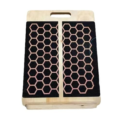 Guangcailun Tabla inclinada de Para madera resistente y duradera. Solución profesional para estirar pantorrillas. Tabla inclinada para estirar pantorrillas.