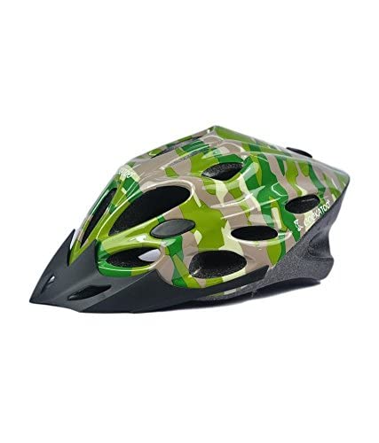 Cockatoo Professional Multi-Colour Cycling Helmet, Skating Helmet (Military:Green, Large)