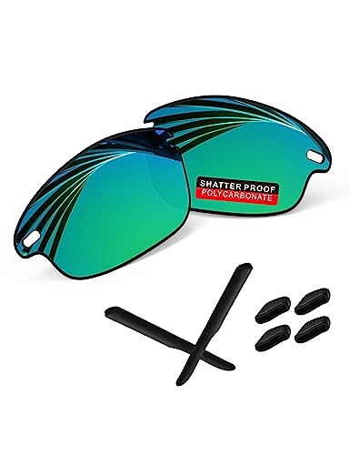 Image of PRO+ Polycarbonate Replacement Lenses & Rubber Kits for Oakley Fast Jacket Series Sunglasses