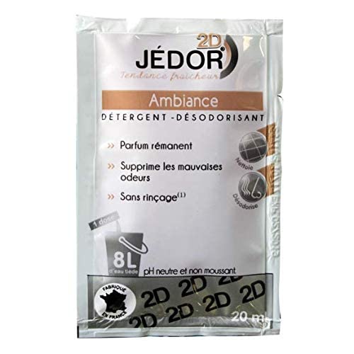 dosette 2D détergent nettoyant désodorisant - Jédor - Parfum Ambiance (100 dosettes) Cover