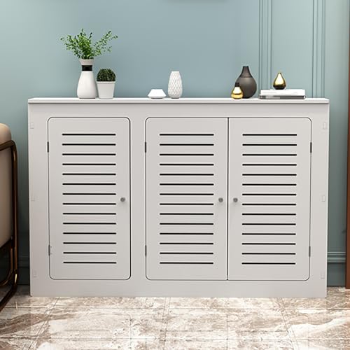 Étagère cache-radiateur vertical pour harmoniser le décor du salon - 3