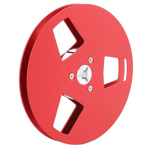 ReVox Vakuumbandrolle, 12,7 cm (5 Zoll), 3 Löcher, Universal, offen, Vakuum, Sammelrolle aus Aluminiumlegierung, für Rekorder von Spule zu Spule ReVox Vakuumbandrolle, 12,7 cm (5 Zoll), 3 Löcher, Universal, offen, Vakuum, Sammelrolle aus Aluminiumlegierung, für Rekorder von Spule zu Spule