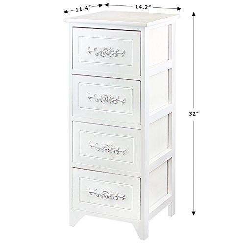 Jerry Maggie White Classic Nightstan Buy Online In El Salvador At Desertcart