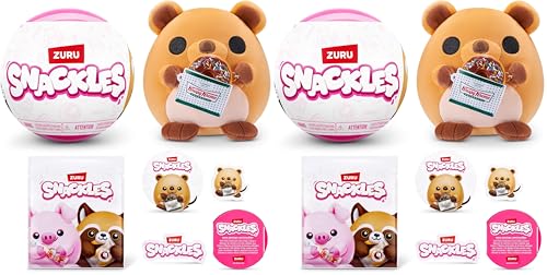 Snackles Peluche 12 cm série 3 ZURU pour décorer la chambre des enfants et jouer au quotidien