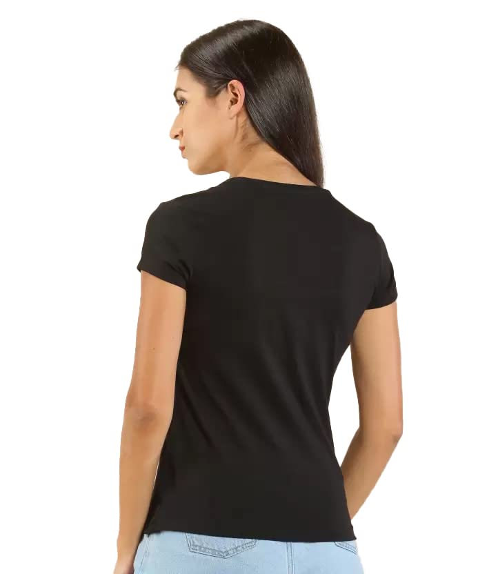 Image of Lyra Women's Cotton Regular Fit T-Shirt