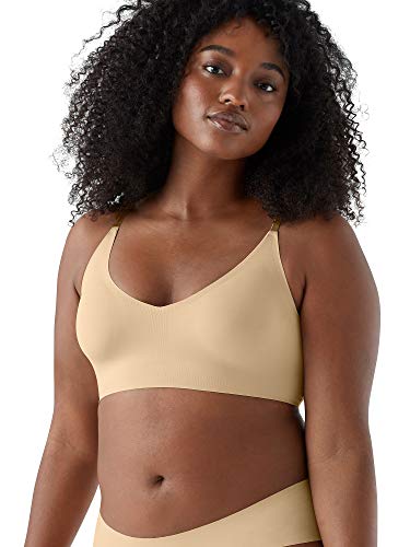 True & Co. Women's True Body Triangle Convertible Strap Bra, Desert, L (36C-D,38A-B)