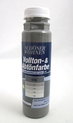 Voll- und Abtönfarbe Grau 250 ml