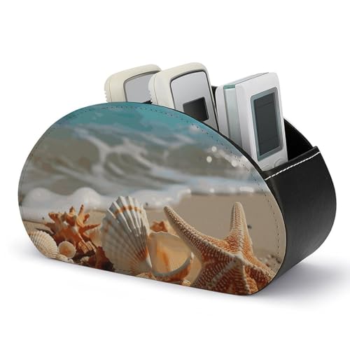 TKJMCSW Muscheln Seestern Fernbedienungshalter Utensilienschale
