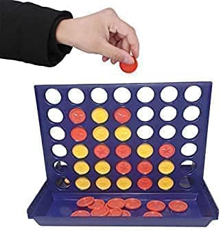 Incarnation Connect4 Four Game Adults Family Fun Game Color May Vary (Multi)