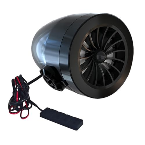 Sistema de sonido para moto con puerto USB resistente al agua