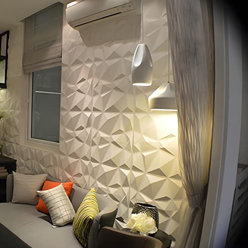 Paneles de pared 3D inodoros de PVC rígido para decoración de interiores 3