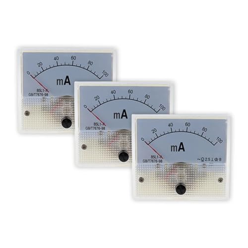 Ampèremètre analogique 85L1 pour tester les petits circuits de 200mA