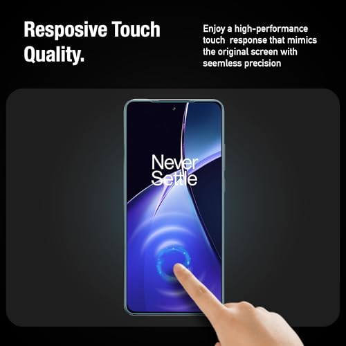 Image of Supershieldz NeoGuard HD+ Tempered Glass Screen Protector Guard for OnePlus 10R 5G and 10T, 9H Hardness, Edge-to-Edge, Military Grade Protection, Easy Installation Kit