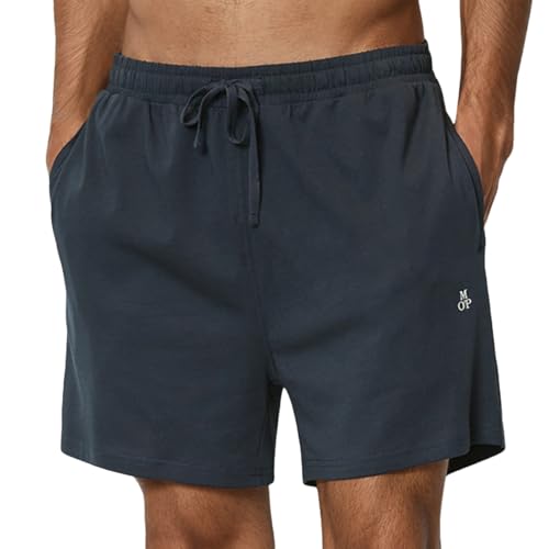 Thumbnail - Marc O´Polo Men's Mix&Match Shorts Pajama Bottom, Navy, Medium