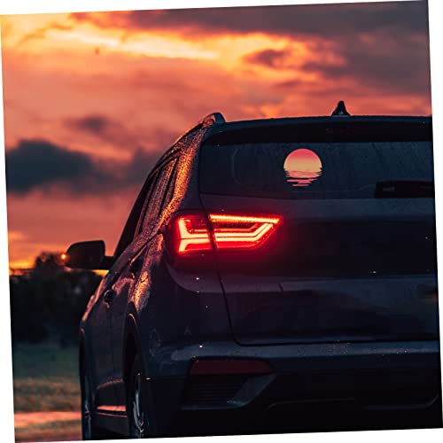 Pegatinas de atardecer para coche pack de 10 vinilos decorativos resistentes para ventanas 4