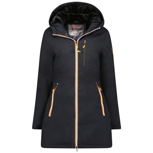 Geographical Norway- Parka de mujer CASSIM Azul marino Talla XL