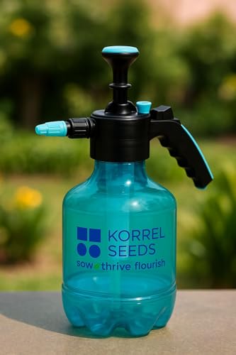 Image of 3 Liter Heavy Duty Pressure Sprayer Pump | Adjustable Nozzle & Safety Pressure Release Valve | Transparent Design for Water Level | Ideal for Garden, Home, and Sanitizing (3 LTR Blue)